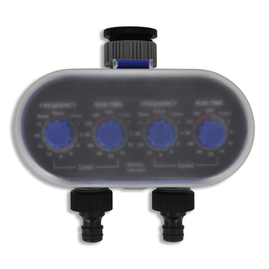 NNEVL Garden Electronic Automatic Water Timer Irrigation Timer Double Outlet