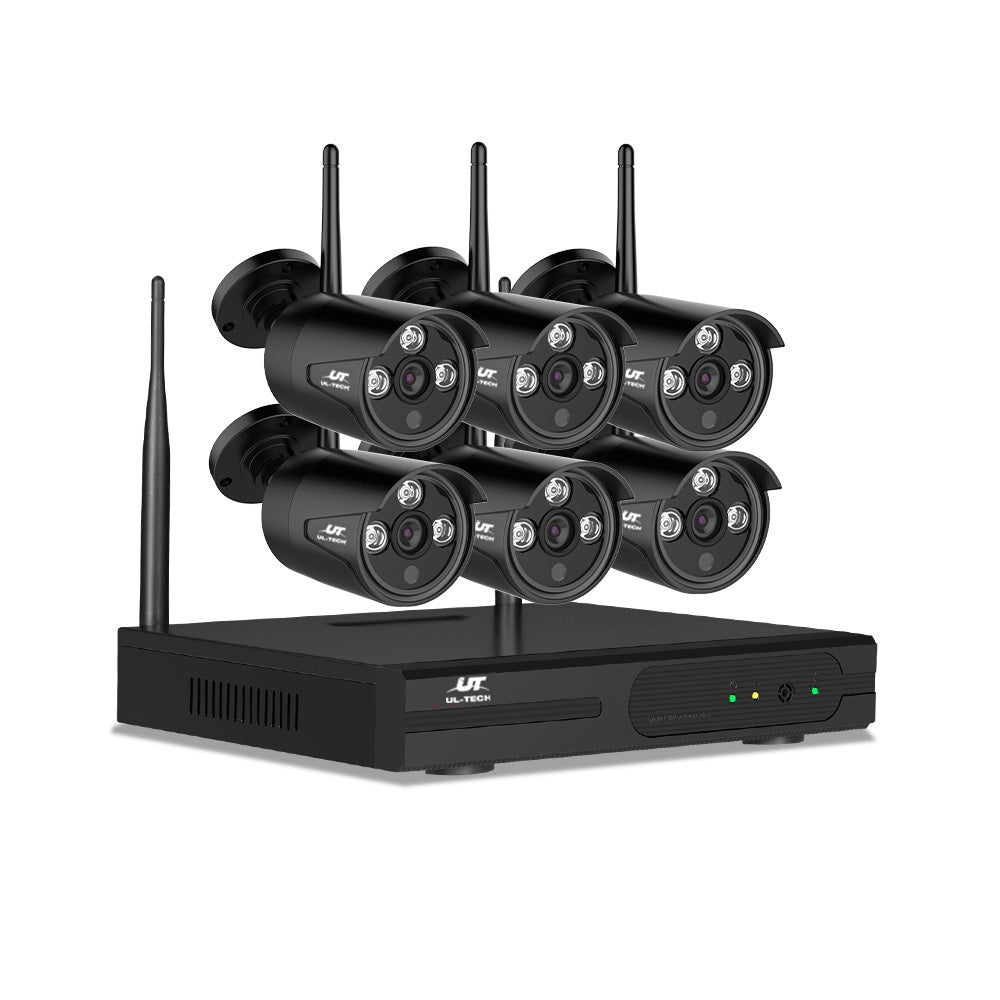 NNEDSZ -1080P 8CH Wireless Security Camera NVR Video