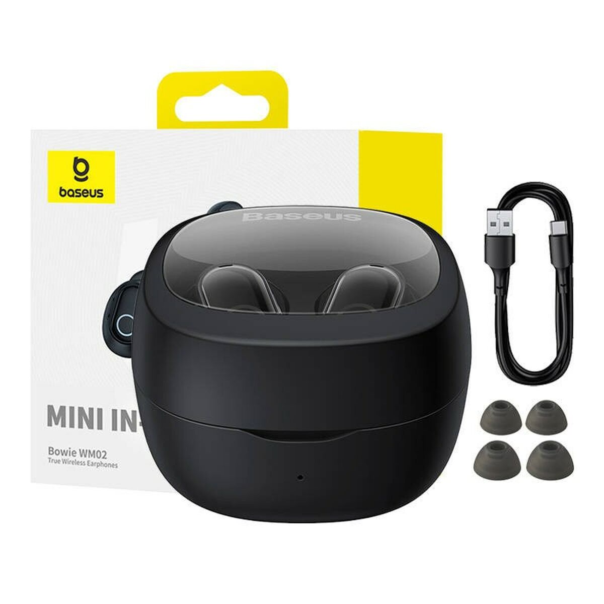 Headphones Baseus WM02black-3