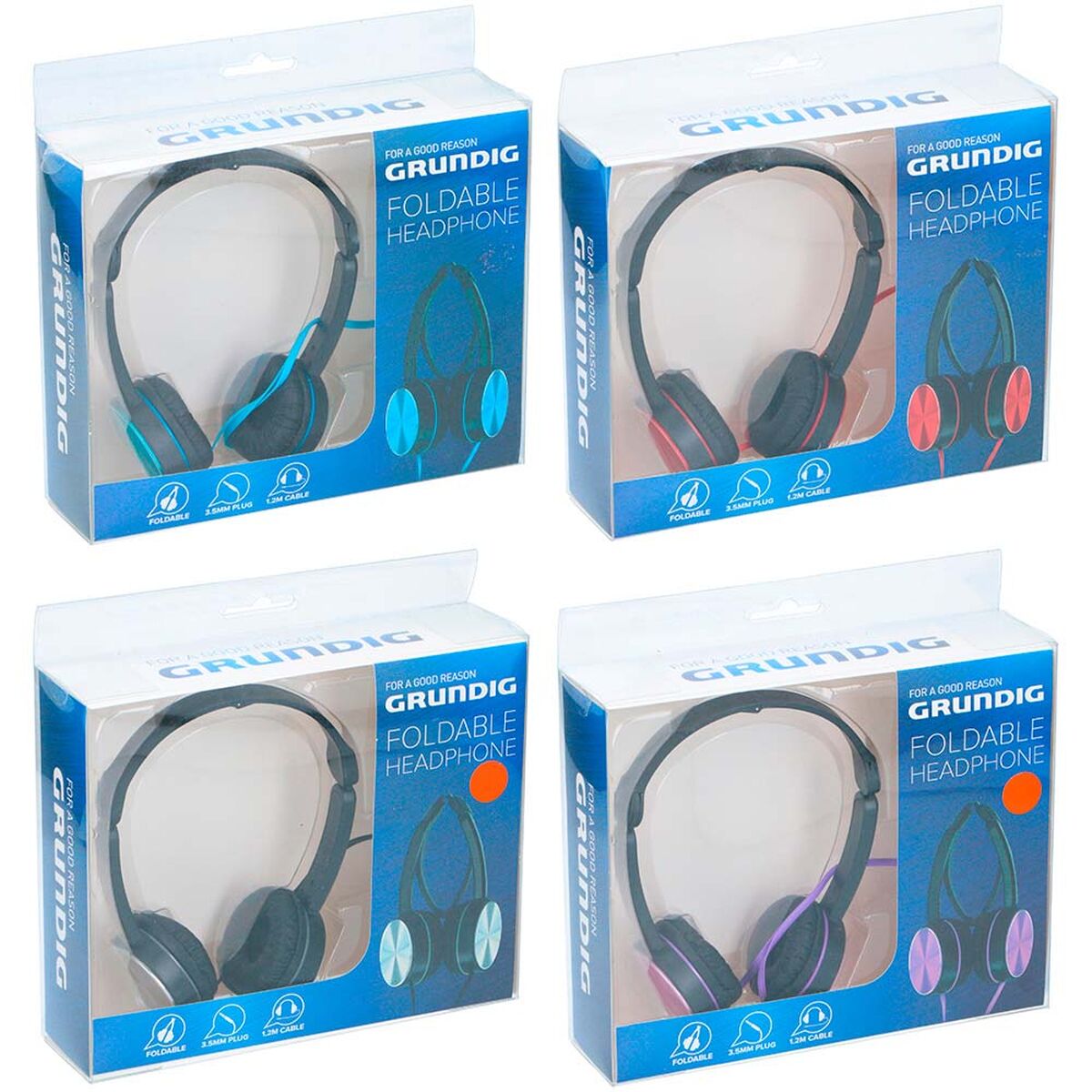 Foldable Headphones Grundig-2