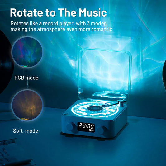 NNEDSZ White, KW03 Bluetooth Sleep Sound Machine - Retro Design with 1500mAh Battery