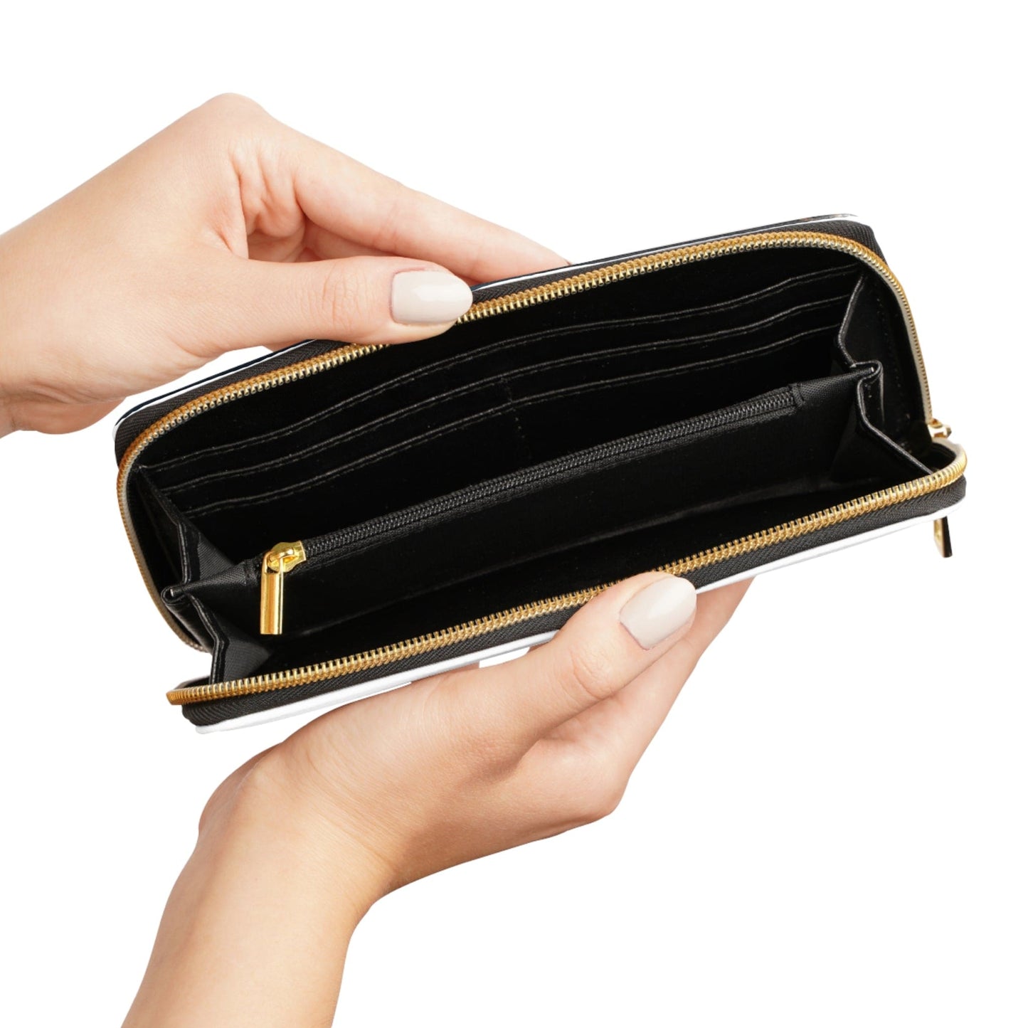 Zipper Wallet Boho Style Print