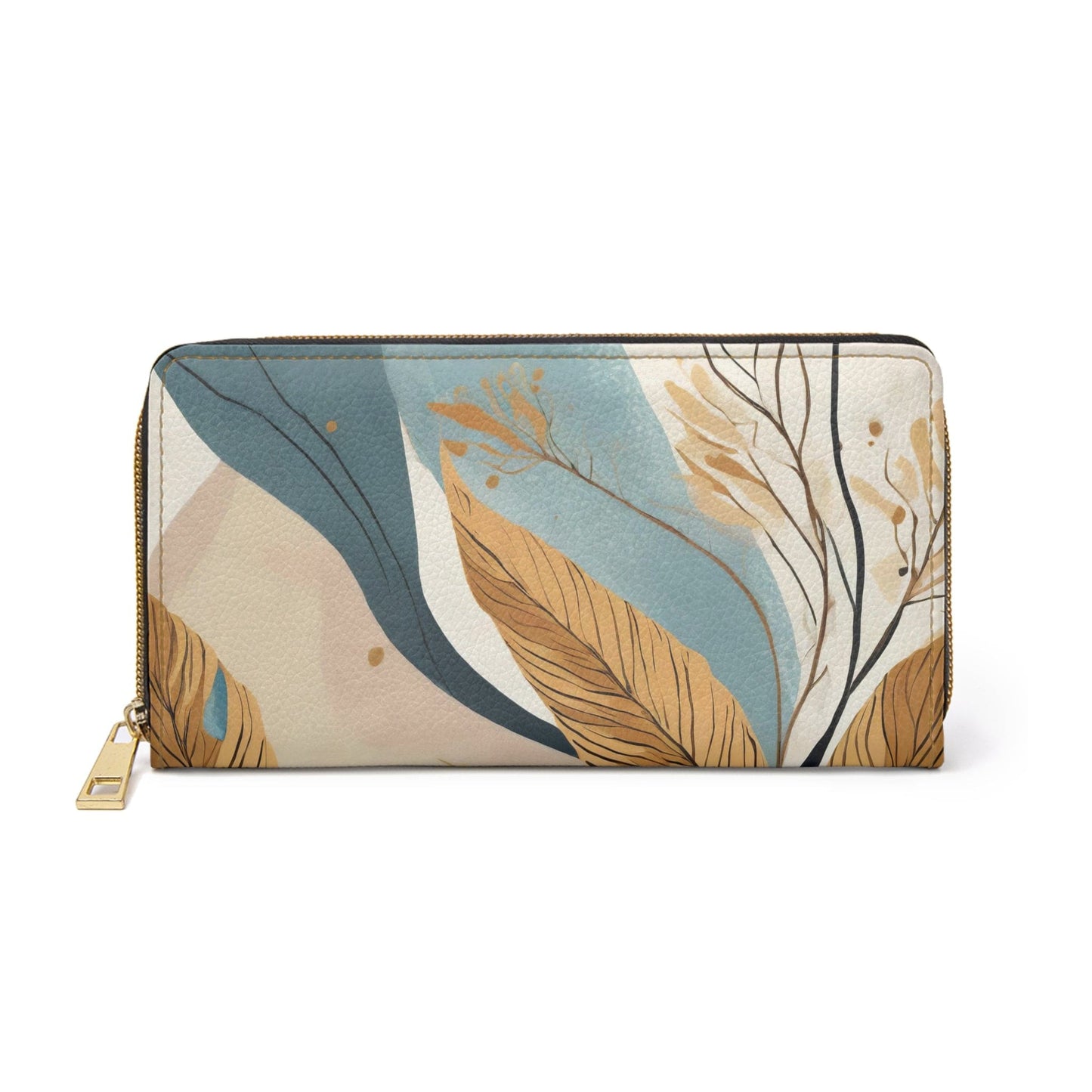 Zipper Wallet Boho Style Print